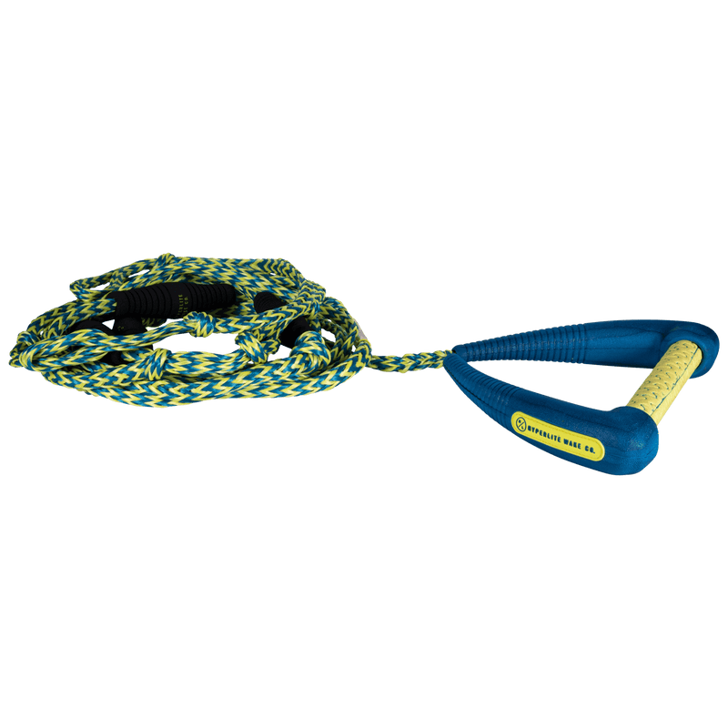 25 Pro Surf Rope w/Handle Blue/Ylw